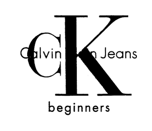 CK CALVIN KLEIN JEANS BEGINNERS logo