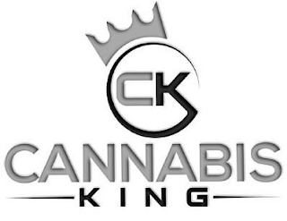 CK CANNABIS KING logo