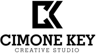 CK CIMONE KEY CREATIVE STUDIO logo