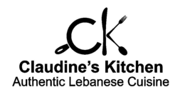 CK CLAUDINE'S KITCHEN AUTHENTIC LEBANESE CUISINE logo