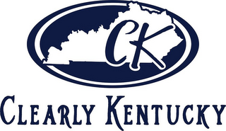 CK CLEARLY KENTUCKY logo
