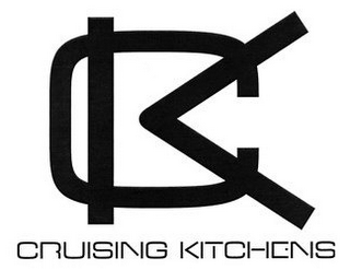 CK CRUISING KITCHENS logo