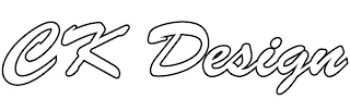 CK DESIGN logo