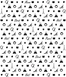 CK HOT! MEOW PURR! STRUT logo