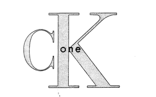 CK ONE logo