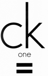CK ONE logo
