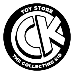 CK TOY STORE THE COLLECTING KID logo