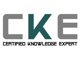 CKE CERTIFIED KNOWLEDGE EXPERT logo