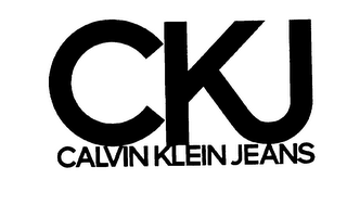 CKJ/CALVIN KLEIN JEANS logo