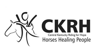 CKRH CENTRAL KENTUCKY RIDING FOR HOPE HORSES HEALING PEOPLE logo