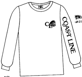 CL COAST LINE logo
