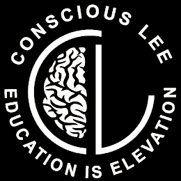 CL CONSCIOUS LEE EDUCATION IS ELEVATION logo