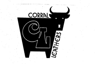 CL CORRAL LEATHERS logo