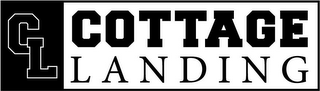 CL COTTAGE LANDING logo