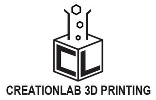 CL CREATIONLAB 3D PRINTING logo