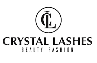 CL CRYSTAL LASHES BEAUTY FASHION logo