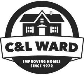 C&L WARD IMPROVING HOMES SINCE 1972 logo