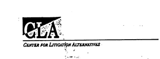 CLA CENTER FOR LITIGATION ALTERNATIVES logo