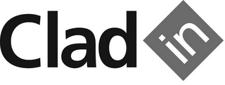 CLAD IN logo