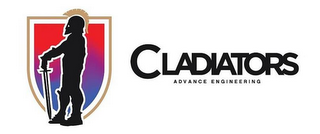 CLADIATORS ADVANCE ENGINEERING logo