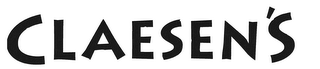 CLAESEN'S logo