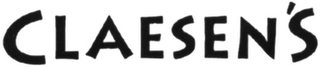 CLAESEN'S logo