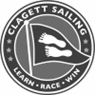 CLAGETT SAILING LEARN RACE WIN logo