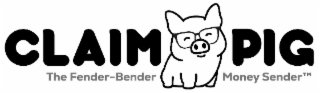 CLAIM PIG THE FENDER-BENDER MONEY SENDER logo