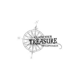 CLAIM YOUR TREASURE SWEEPSTAKES N S W logo