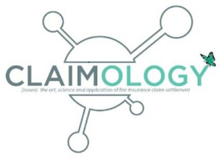 CLAIMOLOGY (NOUN) THE ART, SCIENCE AND APPLICATION OF FAIR INSURANCE CLAIM SETTLEMENT logo