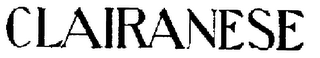 CLAIRANESE logo