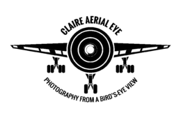 CLAIRE AERIAL EYE PHOTOGRAPHY FROM A BIRD'S-EYE VIEW logo