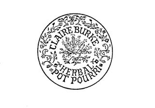 CLAIRE BURKE HERBAL POT POURRI logo