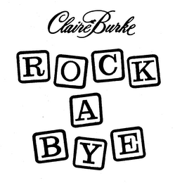 CLAIRE BURKE ROCK A BYE logo