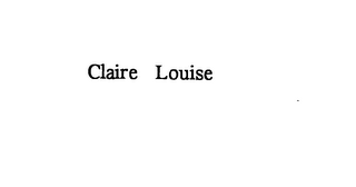 CLAIRE LOUISE logo