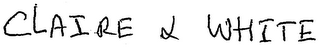 CLAIRE & WHITE logo