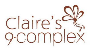 CLAIRE'S 9·COMPLEX logo