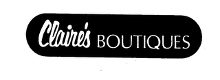 CLAIRE'S BOUTIQUES logo