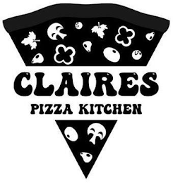 CLAIRES PIZZA KITCHEN logo