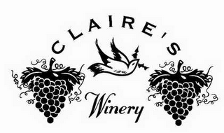 CLAIRE'S WINERY logo