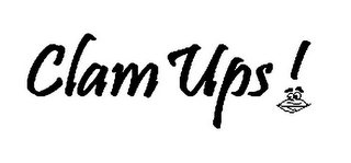 CLAM UPS! logo