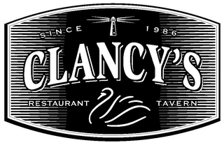 CLANCY'S SINCE 1986 RESTAURANT TAVERN logo