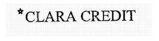 CLARA CREDIT logo