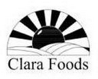 CLARA FOODS logo