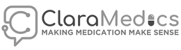 CLARAMEDICS MAKING MEDICATION MAKE SENSE logo