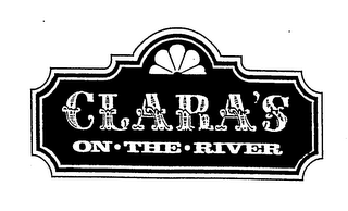 CLARA'S ON-THE-RIVER logo