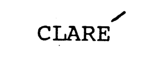 CLARE logo