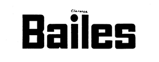 CLARENCE BAILES logo
