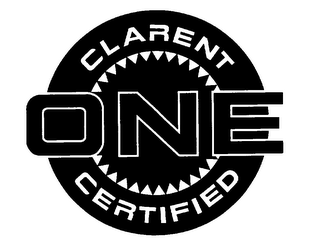 CLARENT ONE CERTIFIED logo