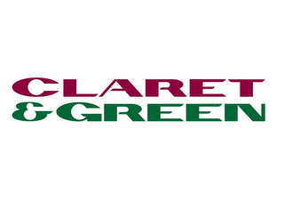 CLARET & GREEN logo